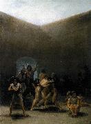 Francisco de Goya The Yard of a Madhouse china oil painting artist